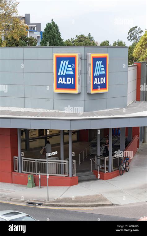aldi store sydney  res stock photography  images alamy