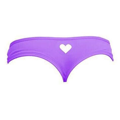 woman sexy ladies panties briefs underwear cotton heart printed