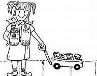 images  girl scout coloring pages  pinterest girl scouts