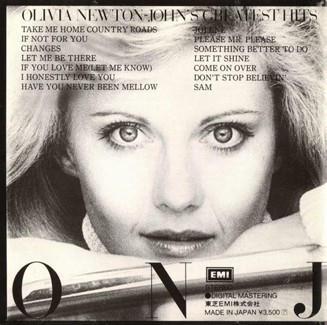 Entre Musica Olivia Newton John Greatest Hits 1982