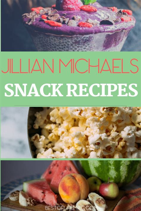 Jillian Michaels Snacks Recipes To Lose Weight Best Of