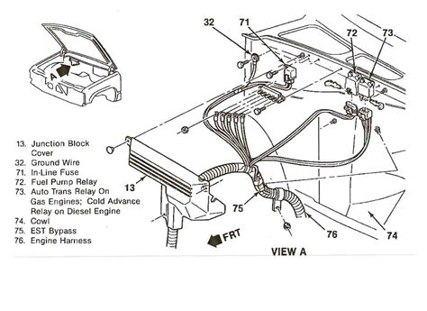 chevy  fuel pump wiring diagram  wiring diagram