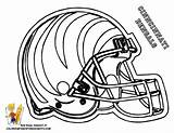Coloring Pages Nfl Football Helmet Helmets 49ers Printable Kids Print Player Colts Bengals Boys Seahawks Color Cincinnati Teams Book San sketch template