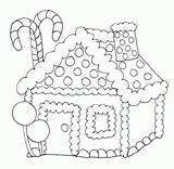 Coloring Gingerbread House Pages Marvelous Print Online Davemelillo sketch template