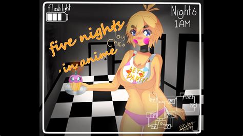 Speedpaint Five Night In Anime [toy Chica]☪★ Youtube
