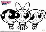 Powerpuff Coloring Girls Pages Cartoon Printable Network Puff Color Kids Print Ppg Powder Book Characters Sheets Books Supercoloring Getcolorings Colorings sketch template