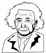 Einstein sketch template