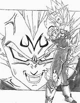 Vegeta Majin Coloring Pages Dbz Template Iage Deviantart Search Again Bar Case Looking Don Print Use Find Top Sketch sketch template