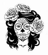Skull Skulls Mexican Muertos Clipartmag sketch template