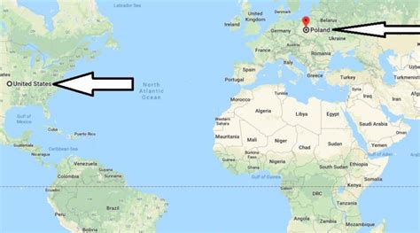 poland location on world map