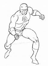 Daredevil Coloring Pages Color Printable Popular Getcolorings Print Coloringhome sketch template