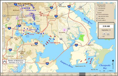 battle  baltimore html animated map western heritage mapping