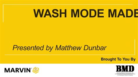 marvin casement window wash mode feature demo youtube
