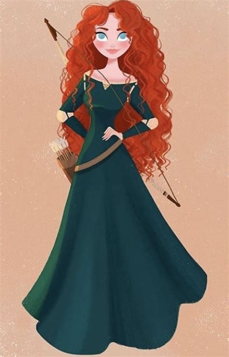 redhead cartoon characters brave characters disney movie characters