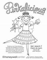 Pinkalicious Peterrific Kidsworksheetfun Inkfreenews Coloringme Sketch sketch template