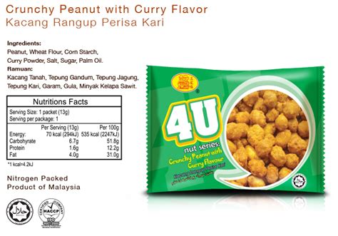 crunchy peanut with curry flavor home peanut garden food