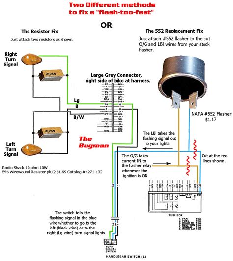 motorcycle  pin flasher relay wiring diagram
