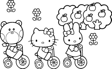 coloringkidsnet  kitty colouring pages  kitty printables