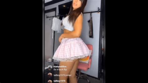 mini skirt try on haul live on instagram no panties portrait for