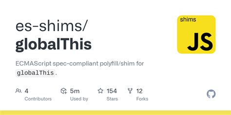 github es shimsglobalthis ecmascript spec compliant polyfillshim