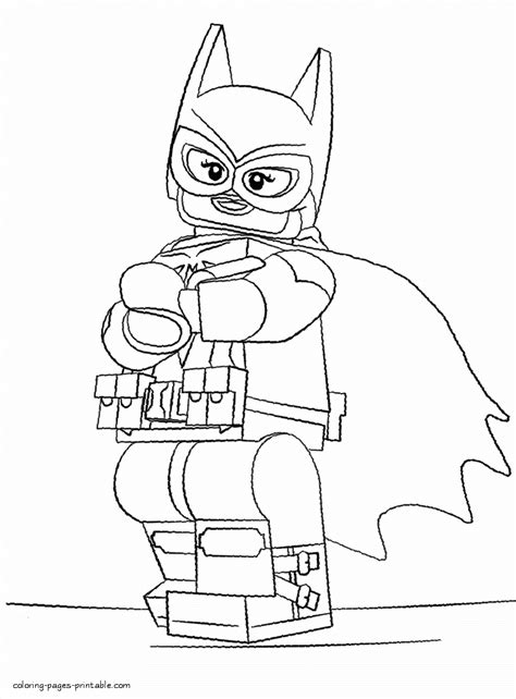 lego batgirl coloring pages coloring pages printablecom