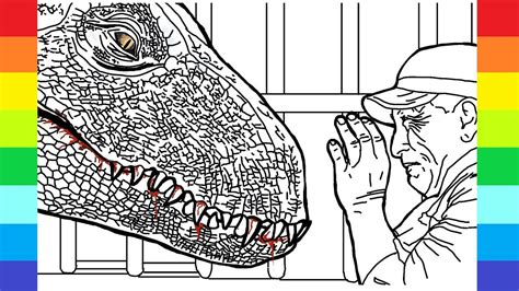 Carnotaurus Jurassic World Fallen Kingdom Coloring Pages Jurassic