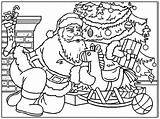 Coloring Pages Christmas Dltk Popular sketch template