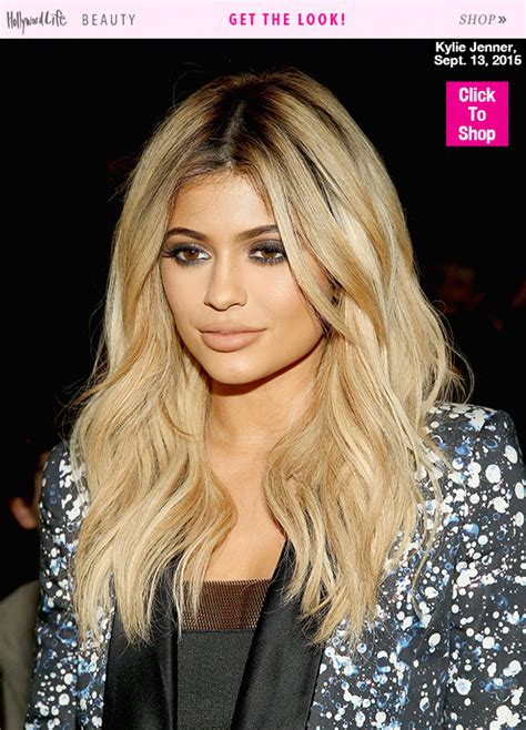 Kylie Jenner’s Blonde Hair At Fashion Week — Copy Her Front Row Style
