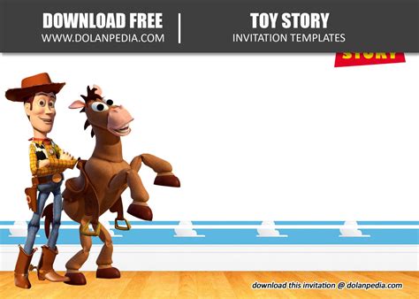 editable toy story invitation templates dolanpedia