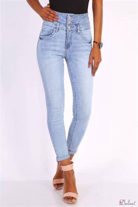 broek toxik met extra hoge taille light jeans  bolcom