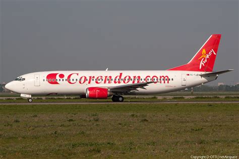 corendon airlines boeing   tc tjd photo  netairspace