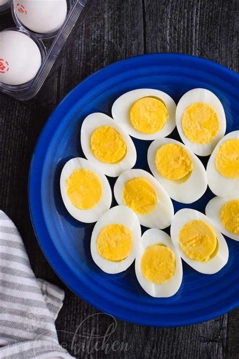 perfect hard boiled eggs  time olga   kitchen