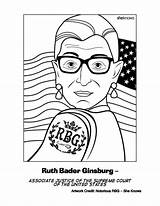 Ruth Slideshare Ginsburg Bader Coloring Upcoming sketch template
