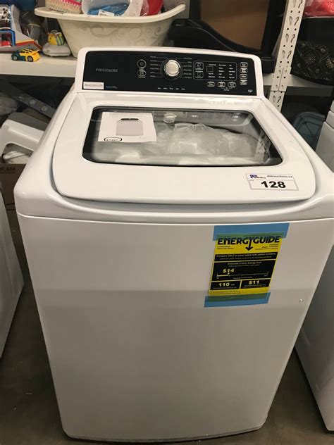 frigidaire top load washing machine