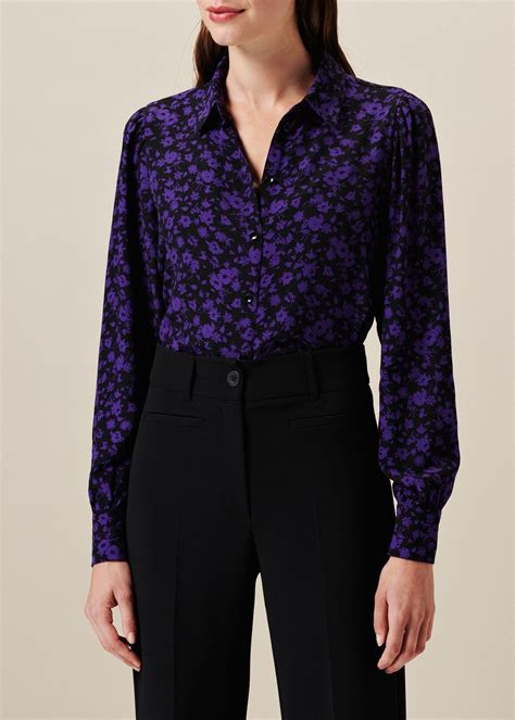 flower blouse costes fashion kleding mode stijl blouse