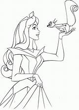 Coloring Aurora Pages Princess Disney Colouring Kids Library Clipart Squirrel Comments sketch template