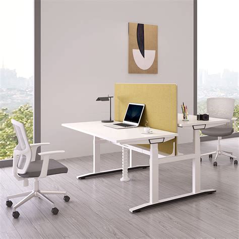 workstation electric height adjustable desk office furniture