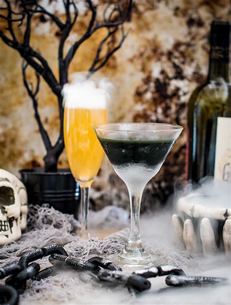 spooky halloween cocktails