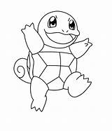Squirtle Pokemon Pikachu Tadpole Template sketch template