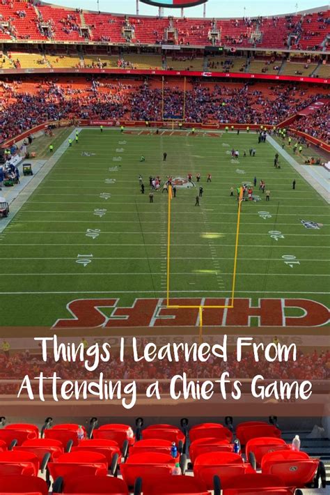 learned  attending  chiefs game   jersey