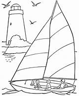 Coloring Pages Beach Summer Printable Kids Colouring Seaside Fun Adult Boat Adults Book Sail Sailboat Coloriage sketch template