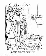 Nativity Honkingdonkey sketch template