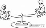 Seesaw Classroomclipart sketch template