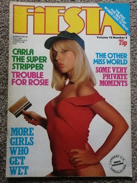 Fiesta Magazine Vol 16 Vintage Mens Adult Magazine Etsy