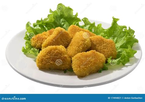 chicken pieces stock image image  nuggets dinner