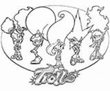 Trollz Coloring Pages Coloriages Getdrawings Kids sketch template