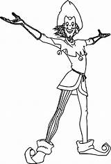 Clopin Notre Dame Hunchback Coloring Wecoloringpage sketch template