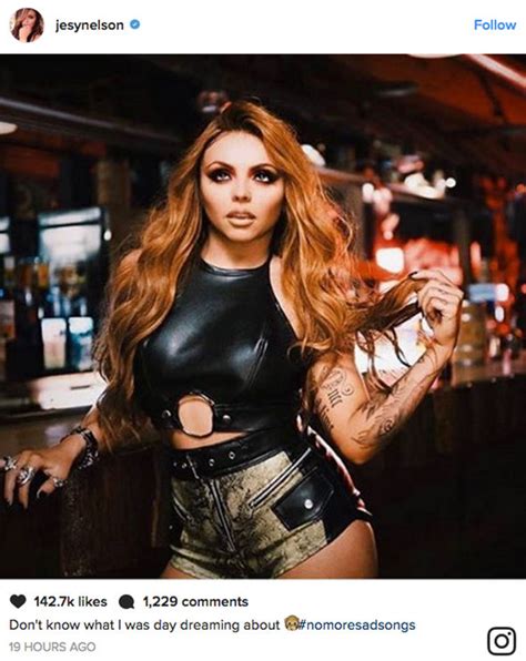 Little Mix S Jesy Nelson Flaunts Voluptuous Body And Ample Assets In