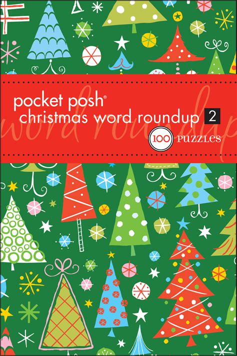 pocket posh christmas word roundup  book   puzzle society