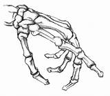 Skeleton Drawing Hand Hands Bone Drawings Tattoo Sketch Manos Draw Reaching Google Esqueleto Reference Dibujo Dibujos Skull Huesos Side Anatomy sketch template